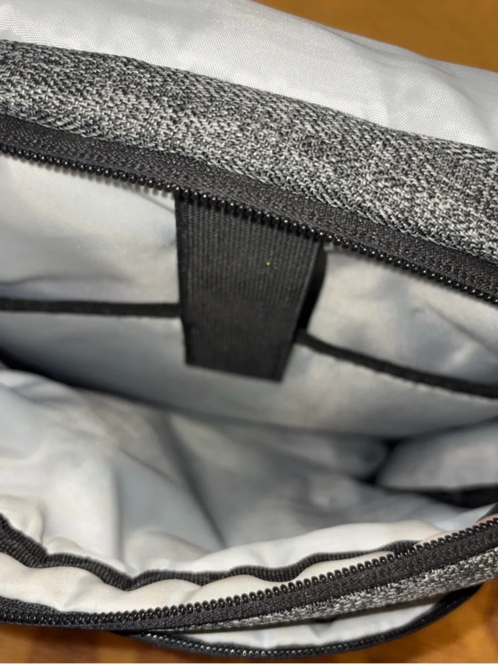 zion bags grey messenger