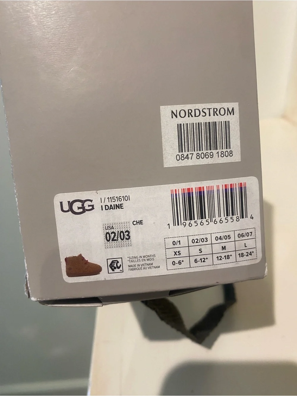 UGG hardware contrast accents