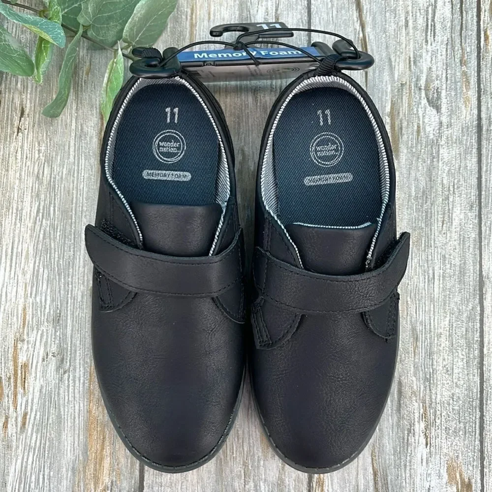 Toddler Boys Black Oxford Dress Shoes Size 11