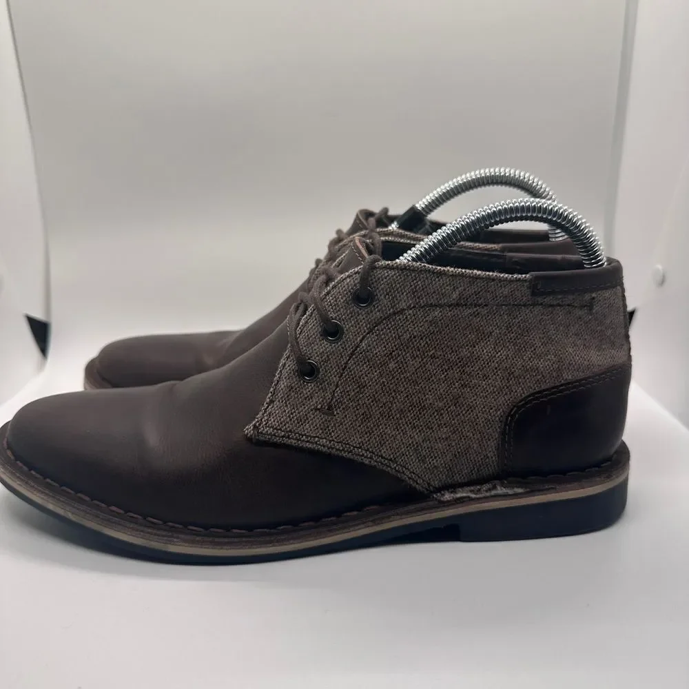 Steve Madden‎ Brown Chukka P-Iconik Boots size 7 Pre Owned