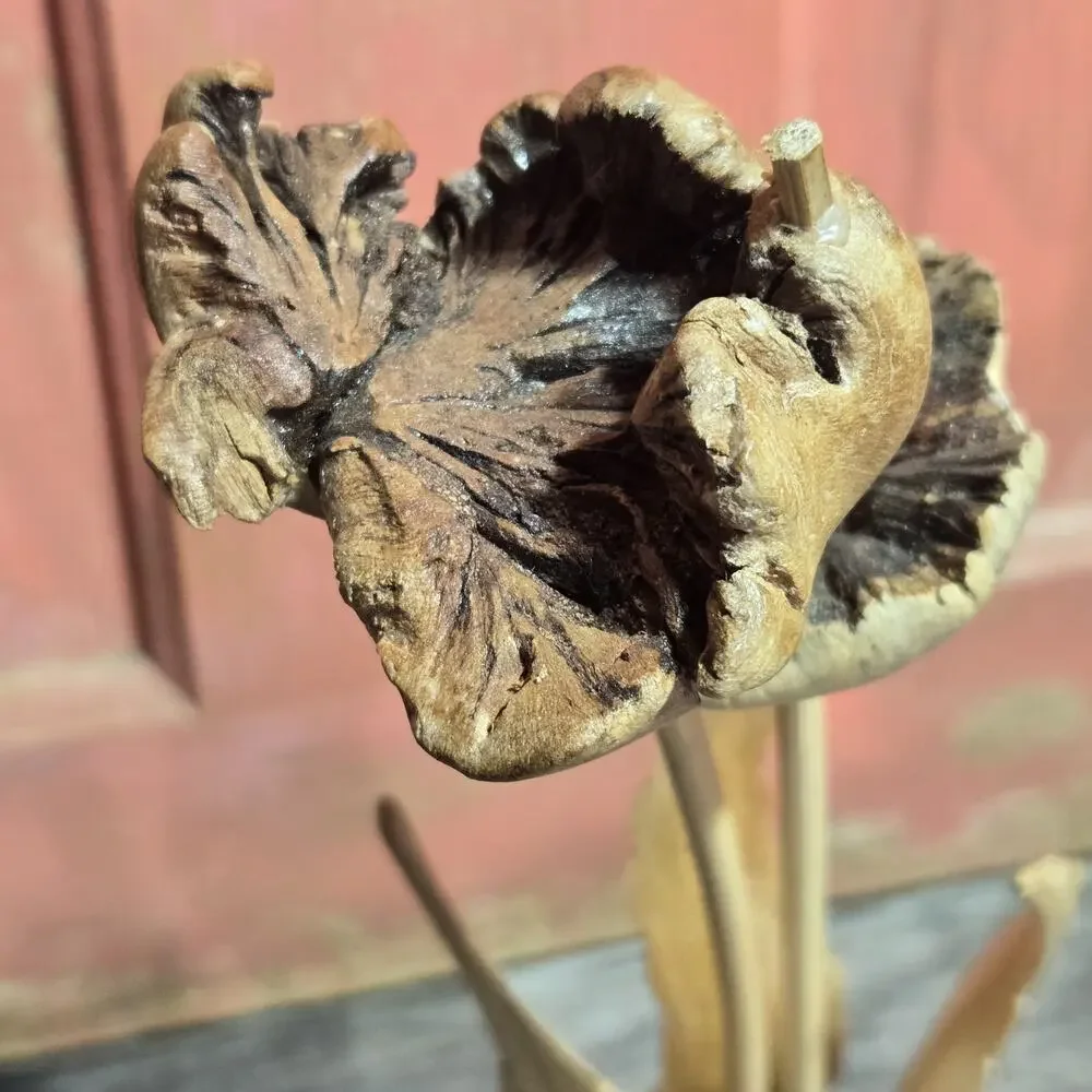 N/A wood floral
