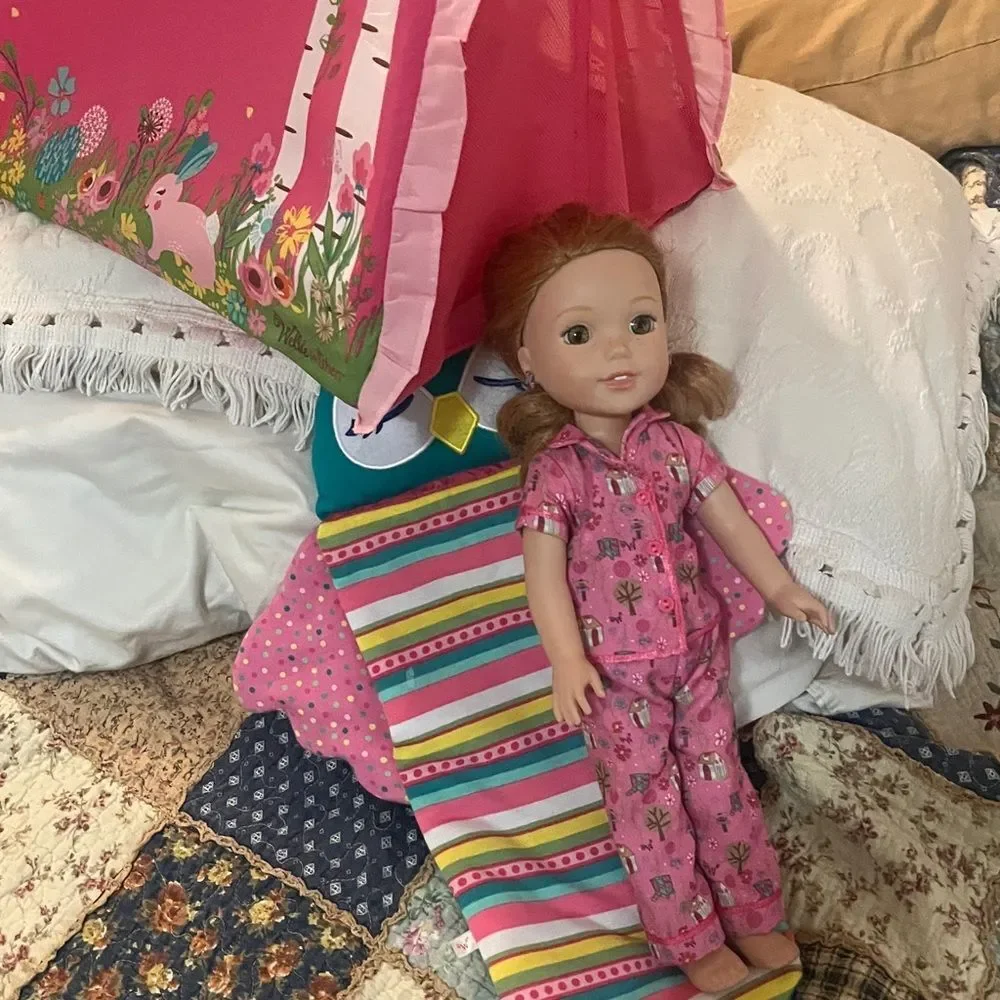 American Girl welliewisher american