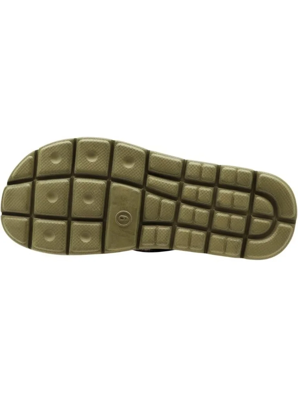 Men's Olive Green Memory Foam Foot Bed Comfort Casual Sandal Slip On Shoes