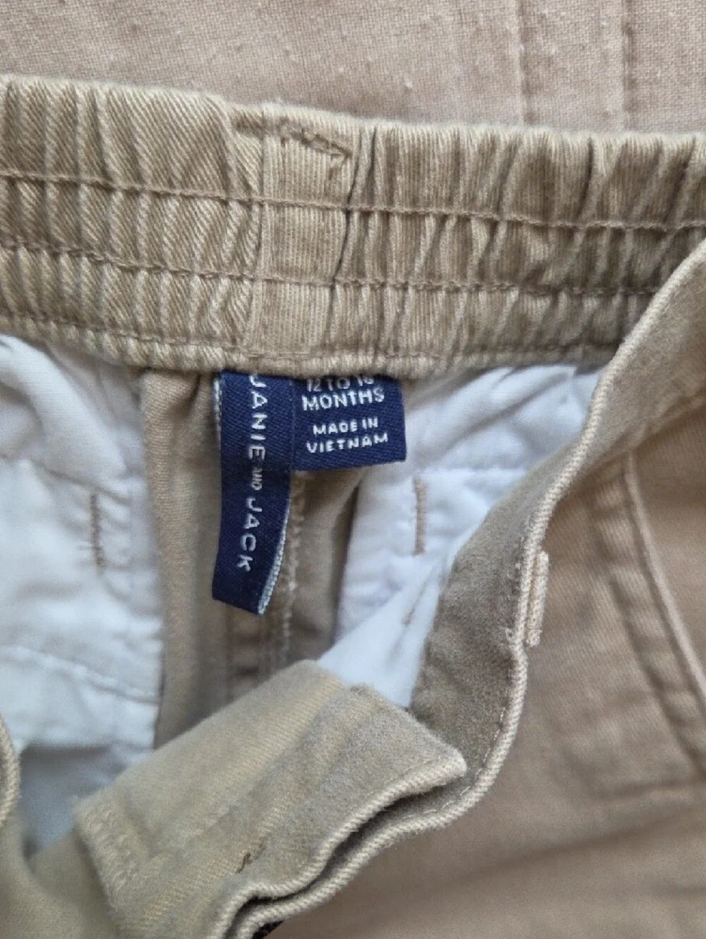 Janie and Jack classic tan