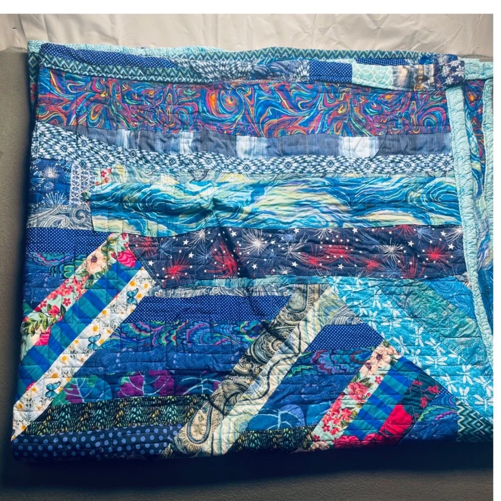 Handmade cotton quilt