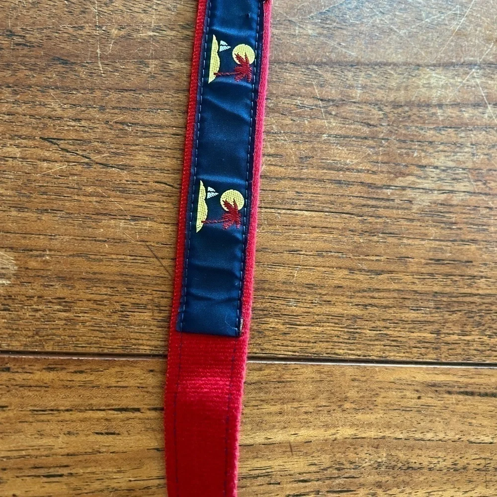 Talbots navy ribbon
