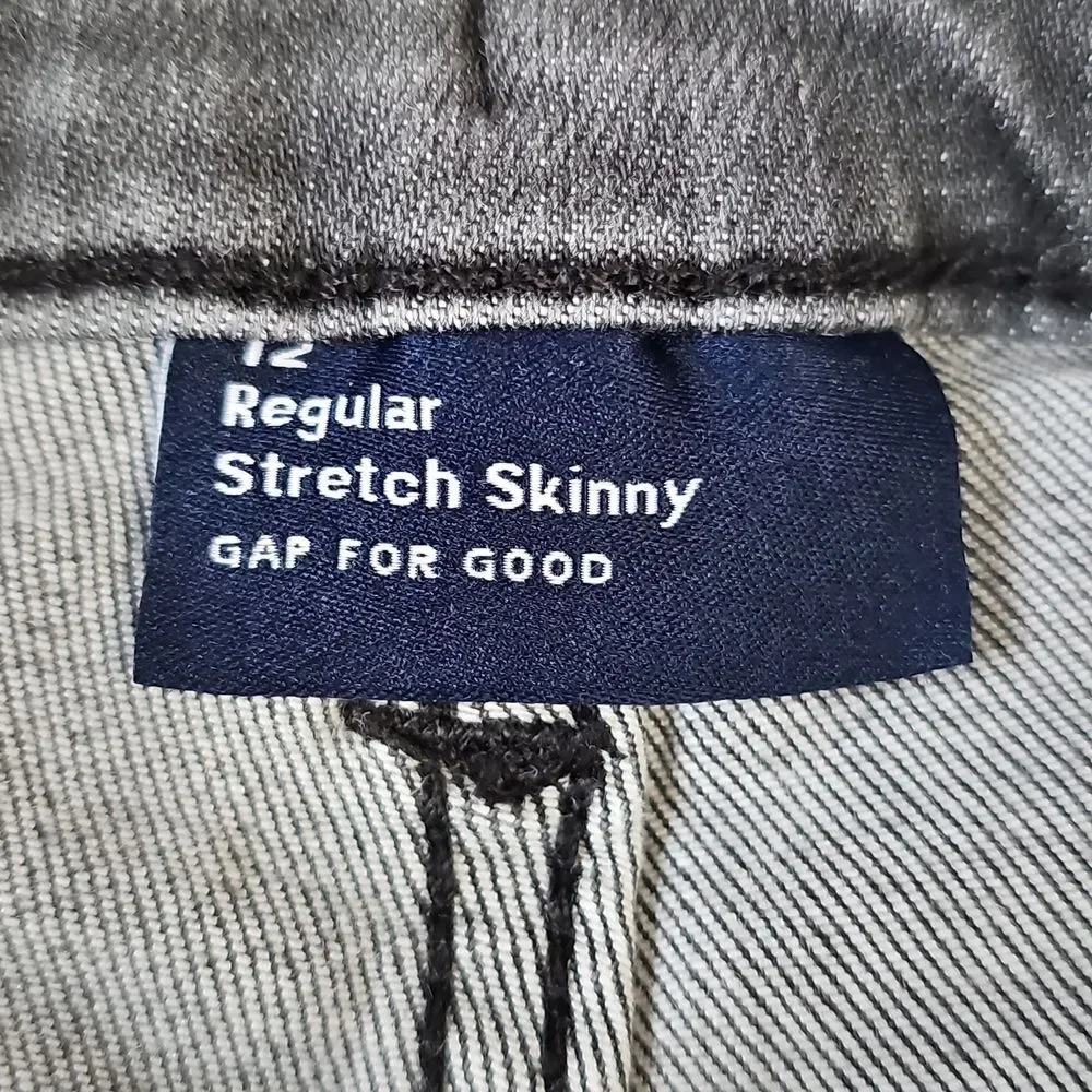 Gap Boy Skinny Jeans Grey Size 12