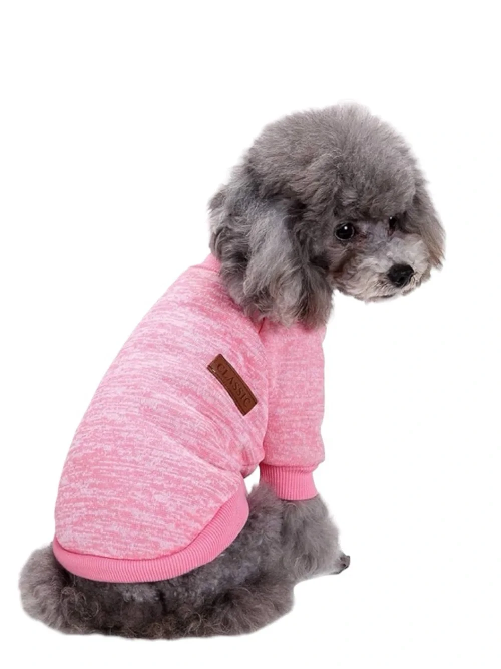 Classic pink dog