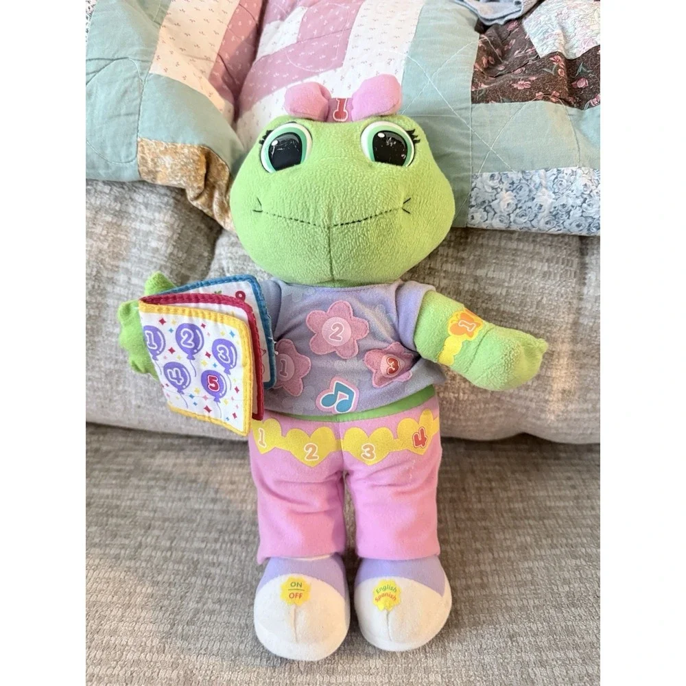 RARE LeapFrog LEARNING FRIEND LILY Plush Sings Numbers in English and Spanish