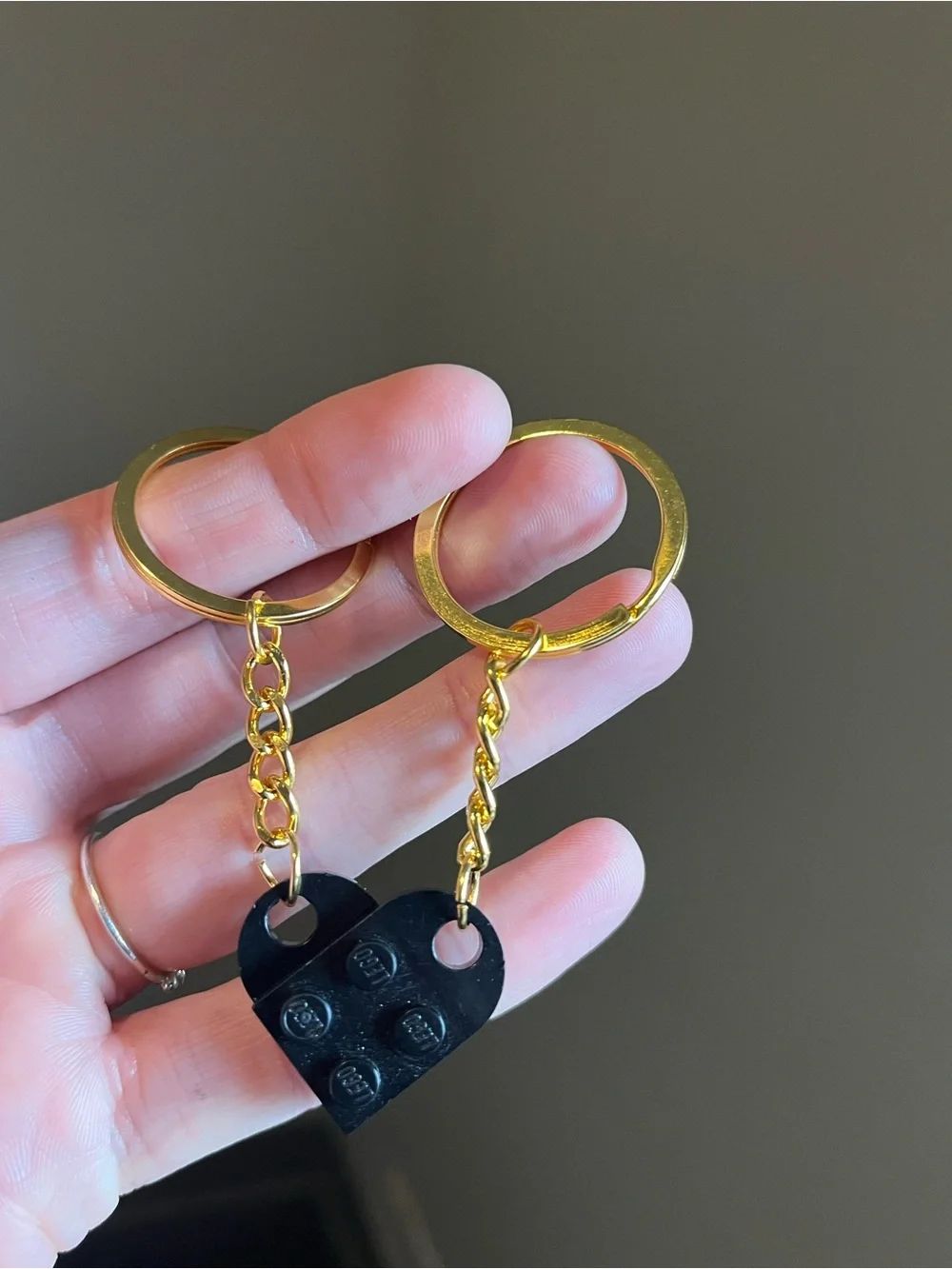 Lego pair heart