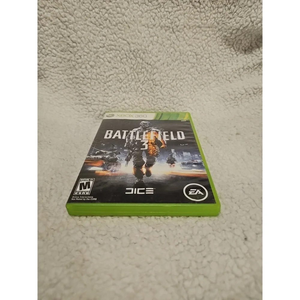 Battlefield 3 (Microsoft Xbox 360, 2011)‎ Tested Working No Manual Free Shipping