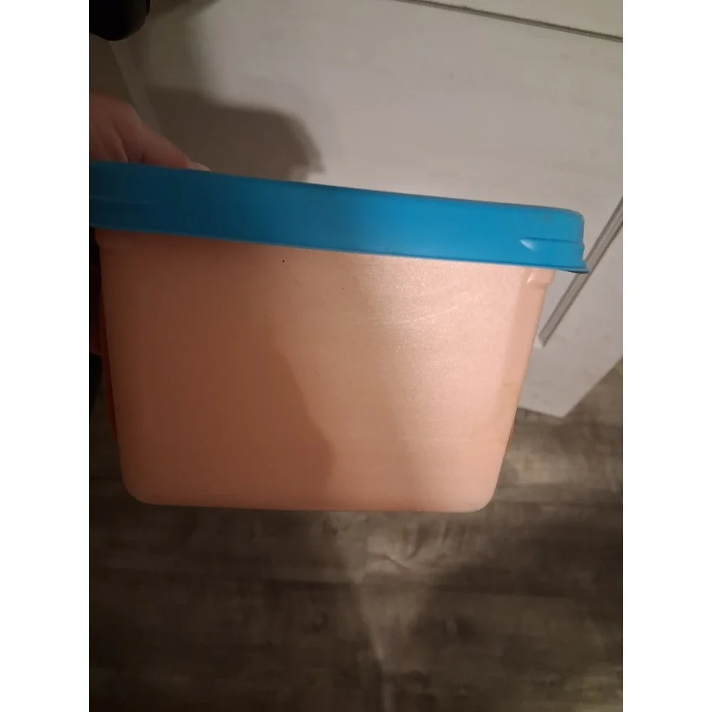 Vintage Baby Wipes Container Tub 90s Pink Blue Baby Fresh Scott RARE‎ HTF
