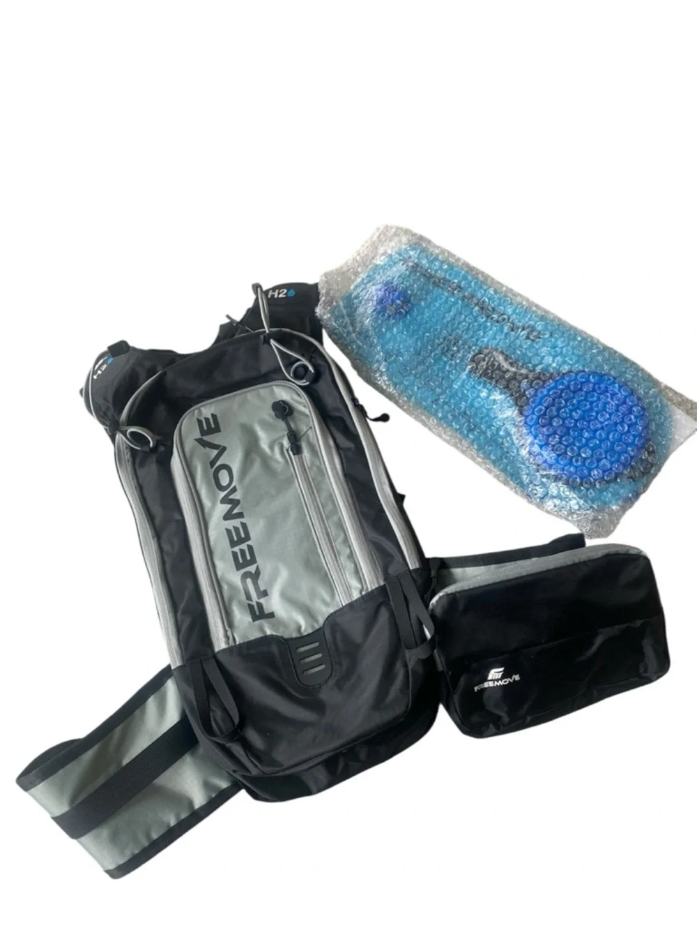 Freemove  4000 a Hydration Pack Backpack and bladder NWOT MISSING COOLER BAG