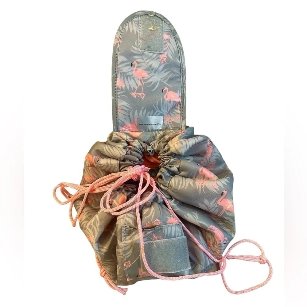 N/A flamingo drawstring