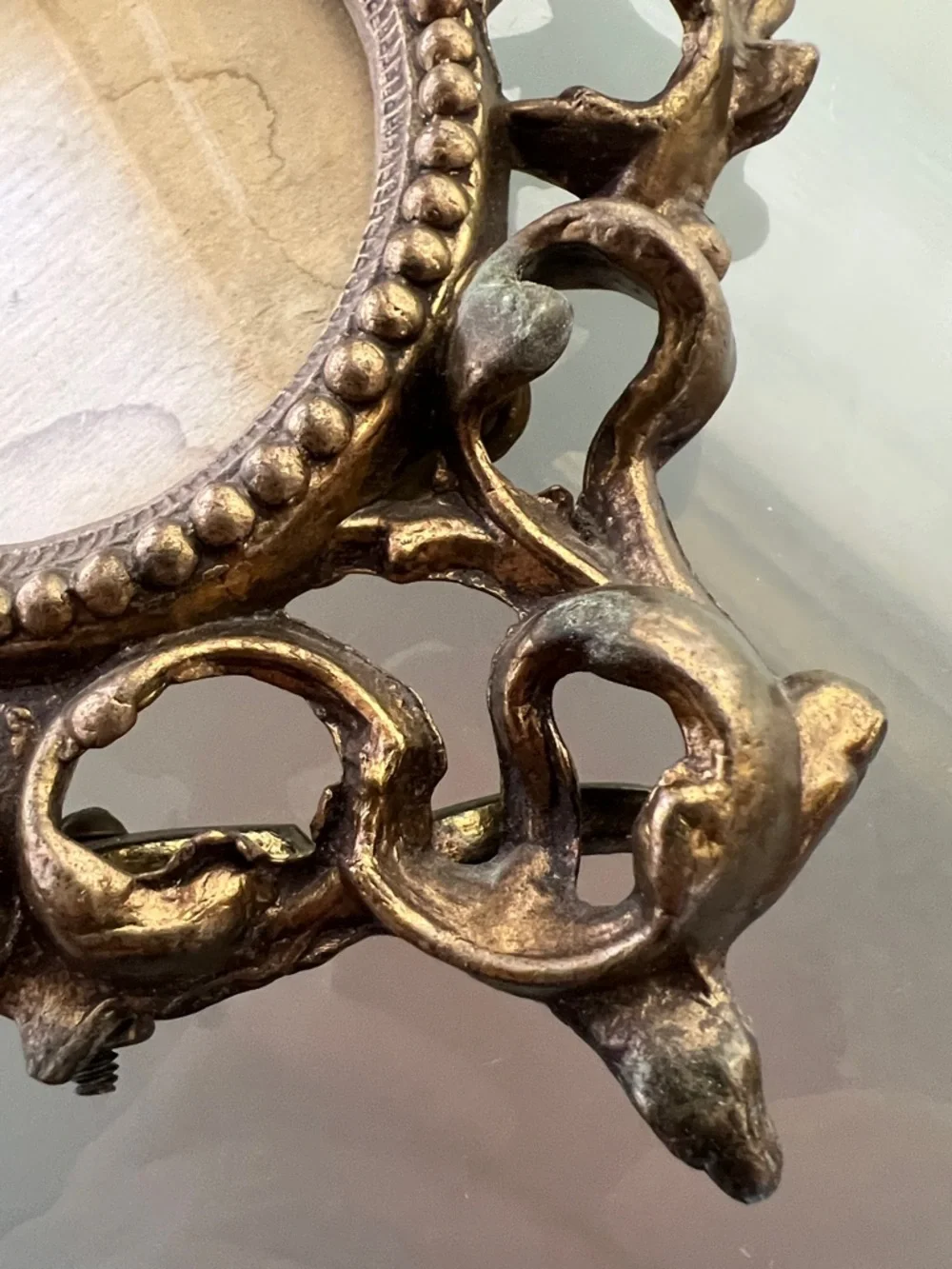 Vintage solid intricate