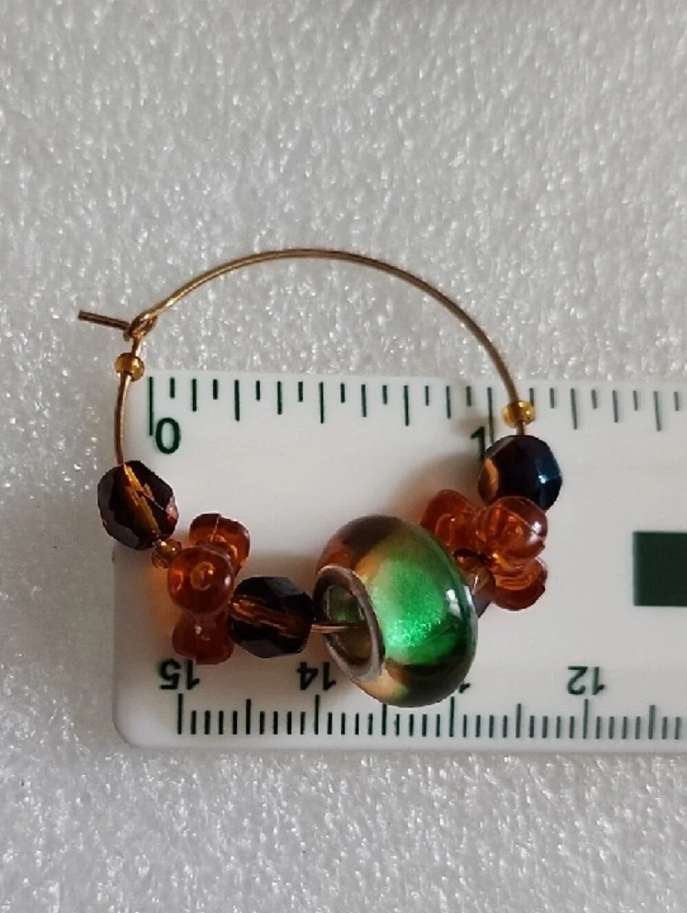 Hand Crafted delicate hoops