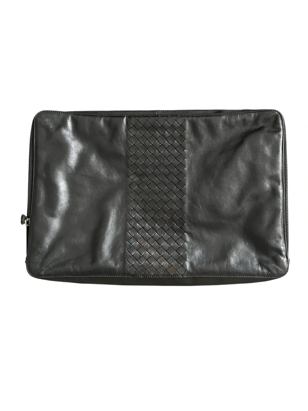 BOTTEGA VENETA Intrecciato and Calf Leather Document Holder