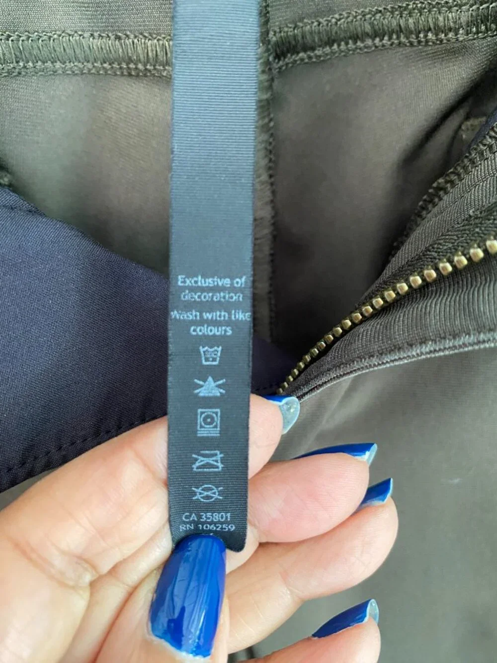 lululemon athletica brown closet straight