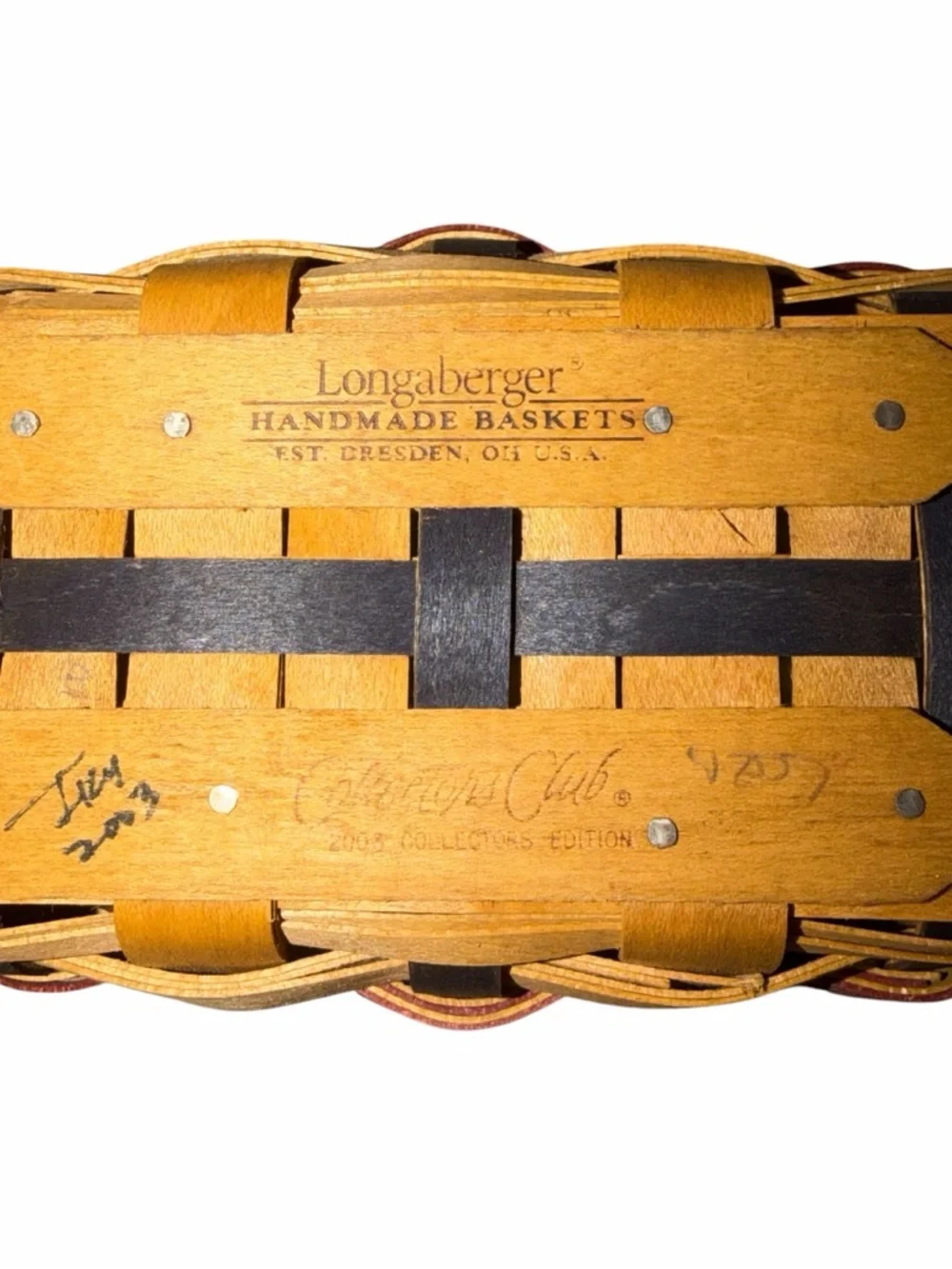 Longaberger compact woven