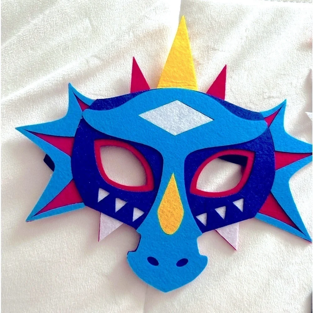 Kids 4 Mask Homemade Youth Summerween​​​​