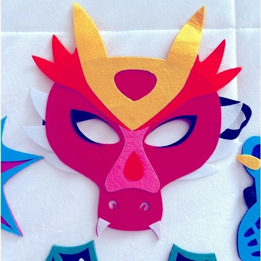 Kids 4 Mask Homemade Youth Summerween​​​​