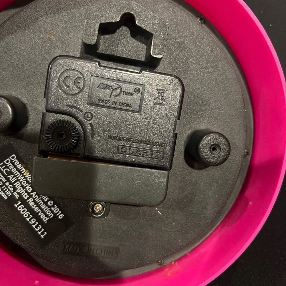 Trolls clock used