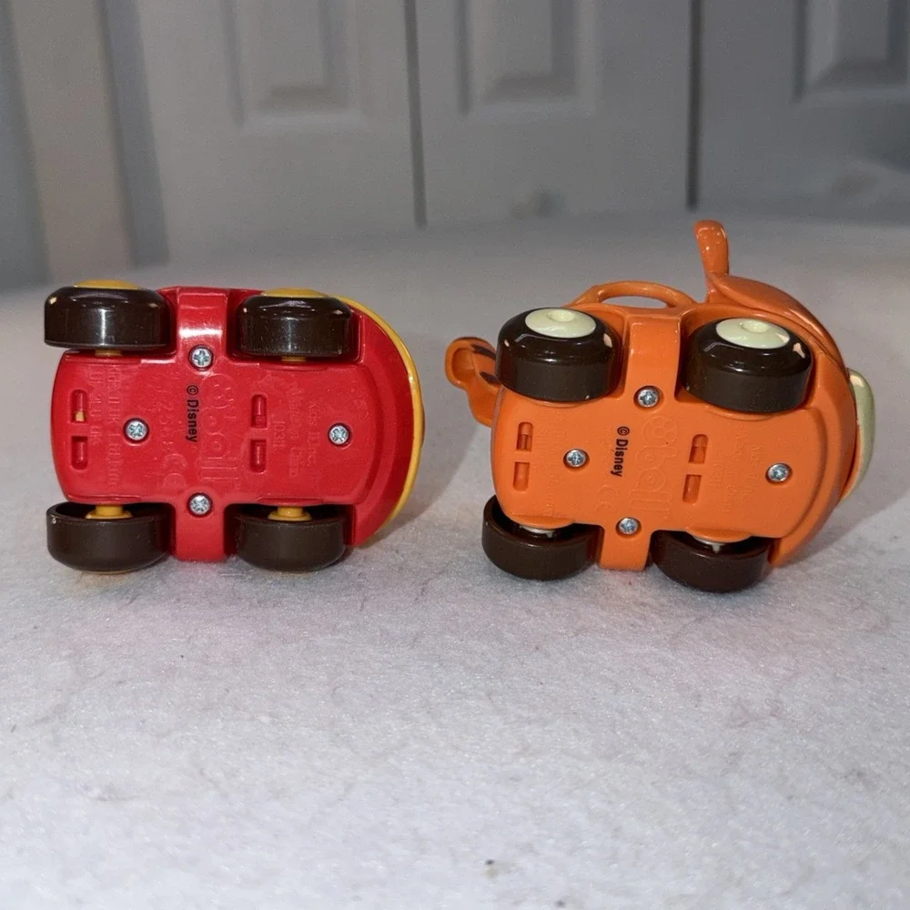 Disney Winnie The Pooh & Tigger O Ball Rattle & Roll Cars Baby Toy Set