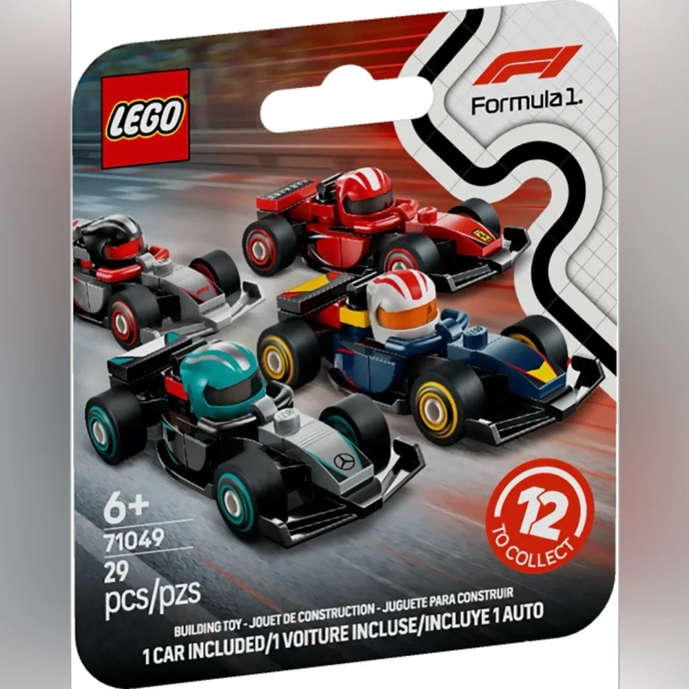 LEGO Formula 1 Mini Cars | Pull Back Racers | NWT