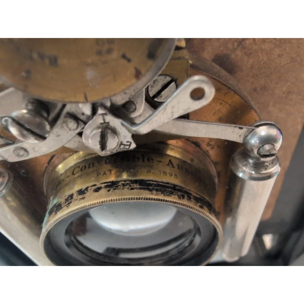 Improved Seneca View Camera Bausch Lomb Zeiss Convertible Anastigmat Lens