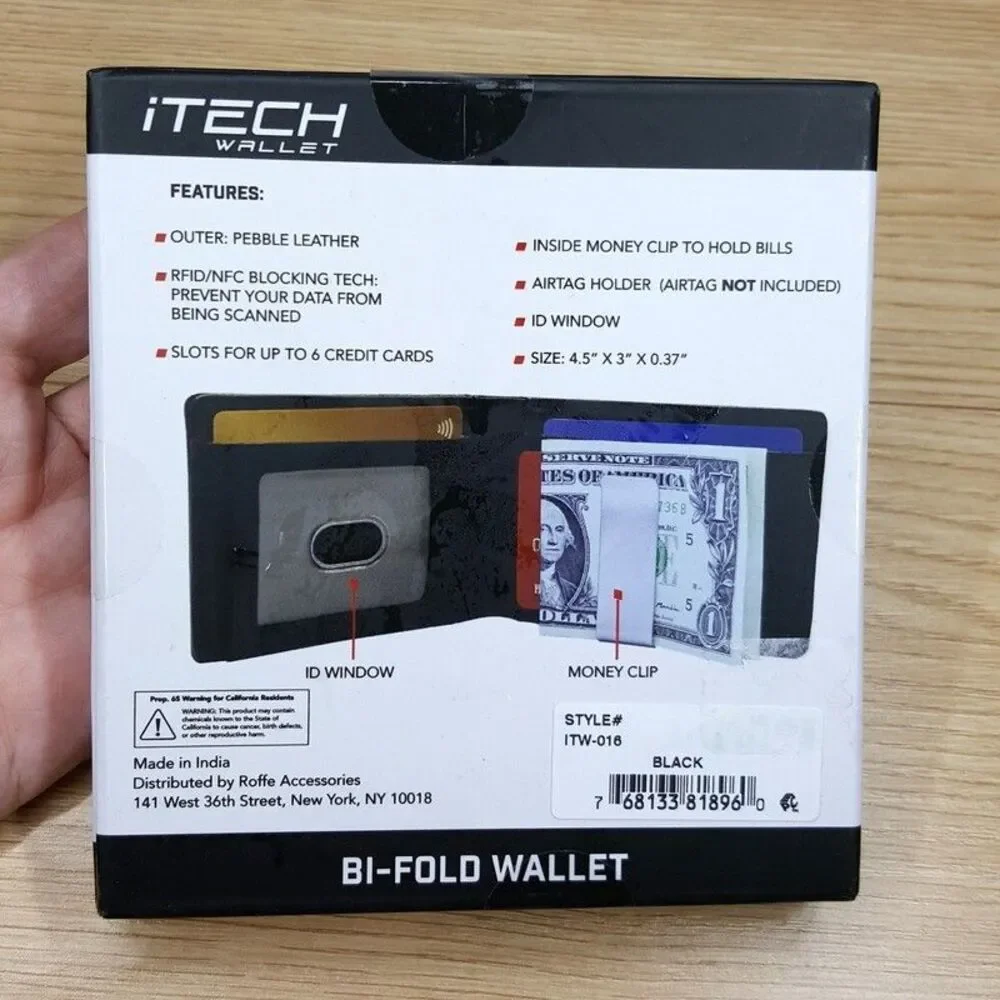 iTech mens bifold