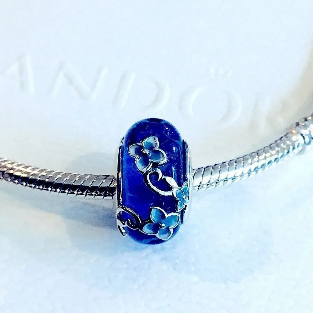 S925 DAISY FLOWER CHARM FOR PANDORA BRACELET