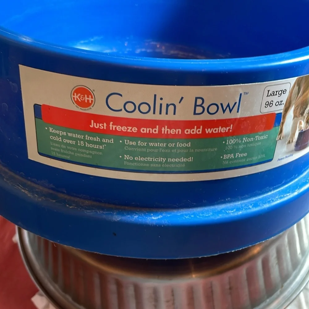 Pet water bowls