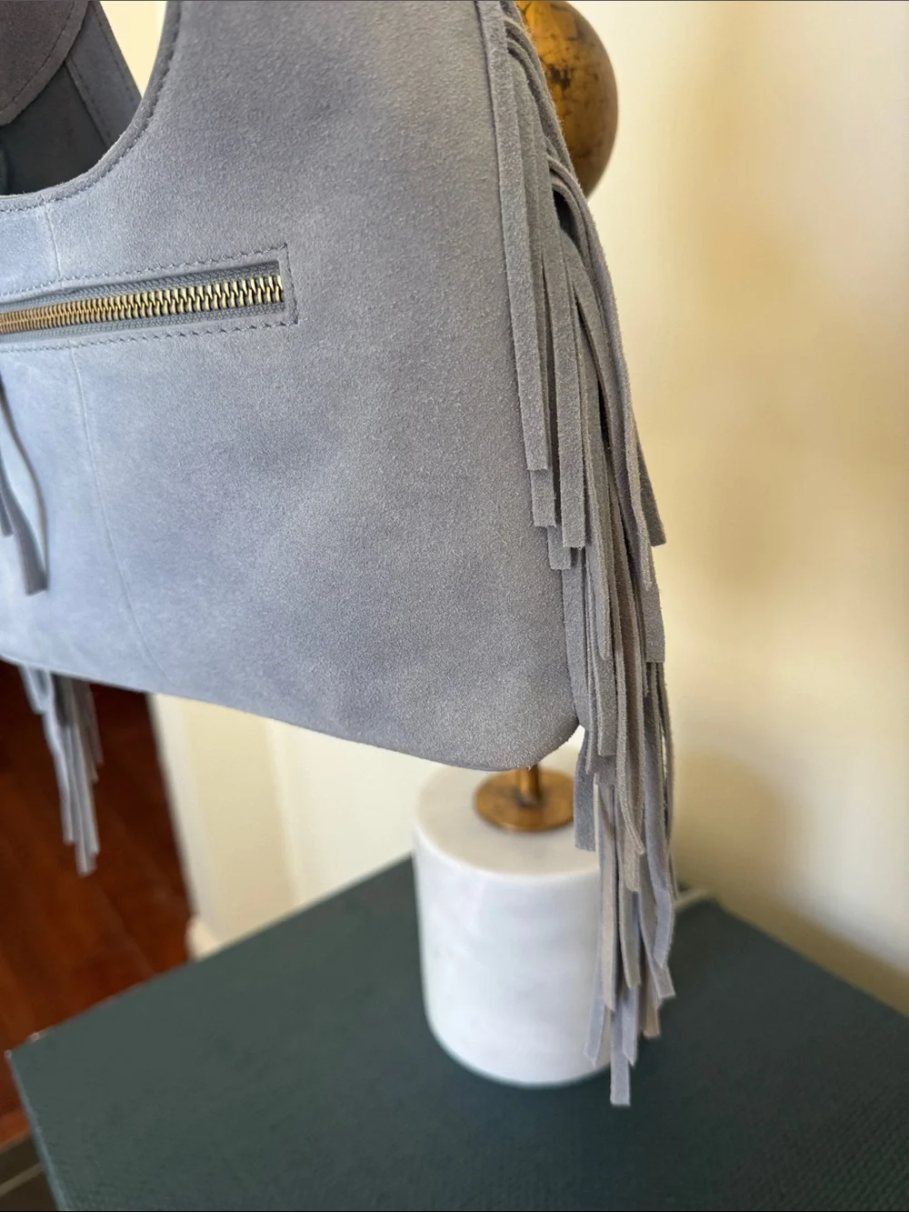 N/A suede leather