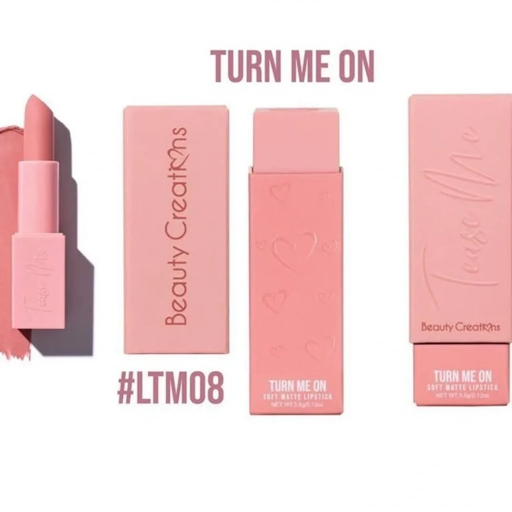 Beauty Creations Tease Me Soft Matte Lipstick - Coral Pink