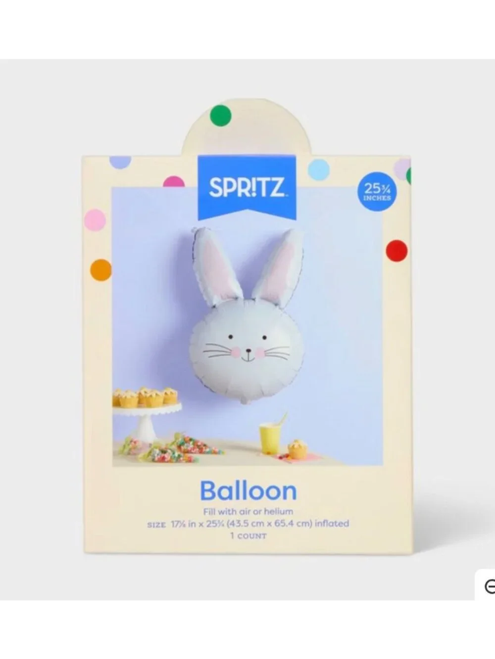 Target Easter Bunny Face Foil Balloon Spritz™ 25.75