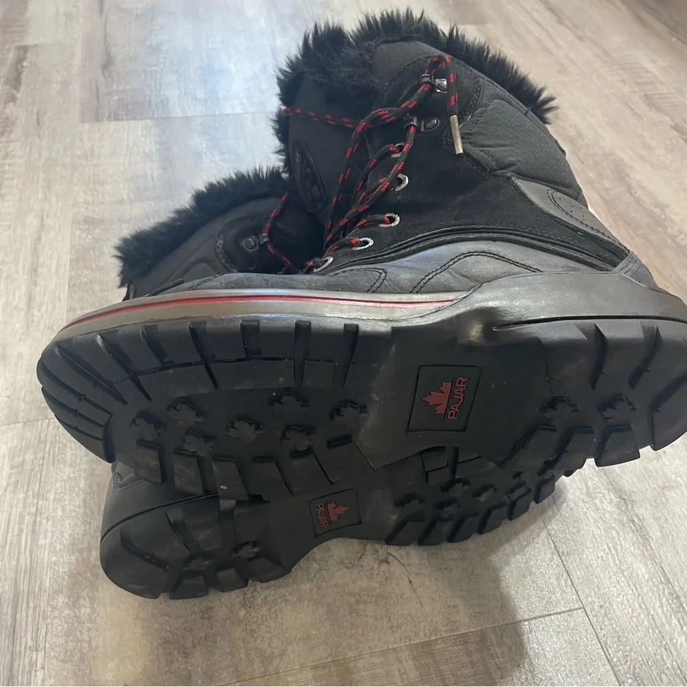 Pajar Black Waterproof Winter Boot Size 12-12.5