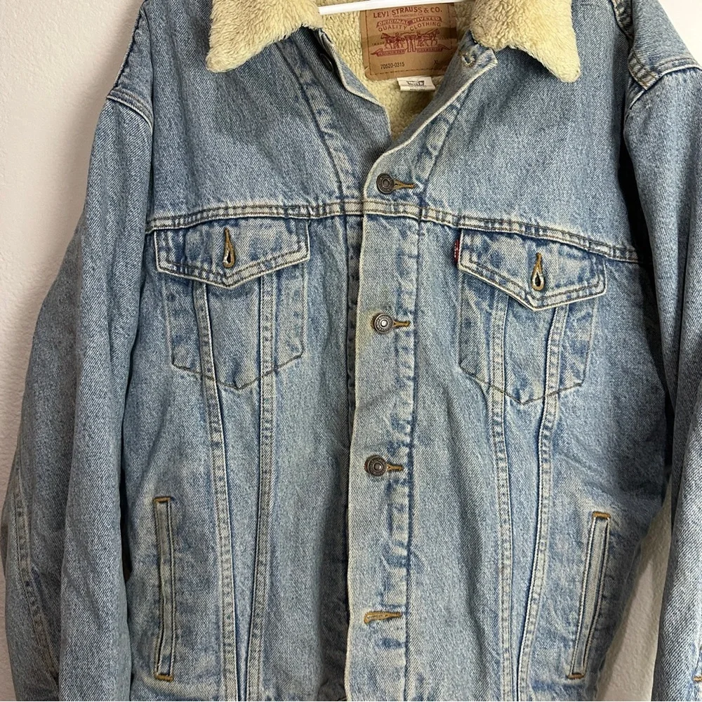 Levis photos coat sherpa