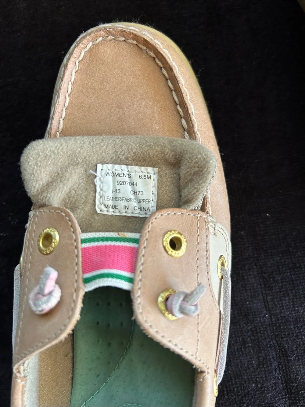 Sperry woman’s moccasins