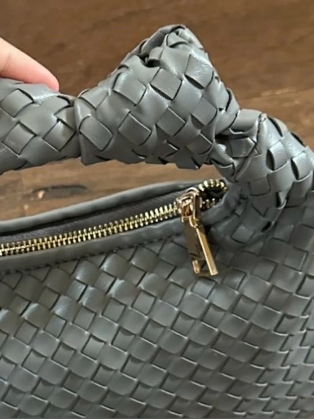 Anthropologie handle gold confidence