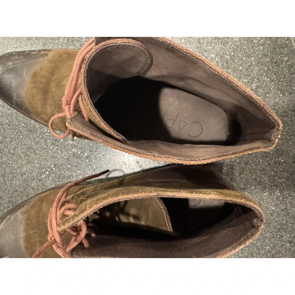 Capita Craft Boots B.Rebel - Suede Leather Mossy Olive Size 45‎