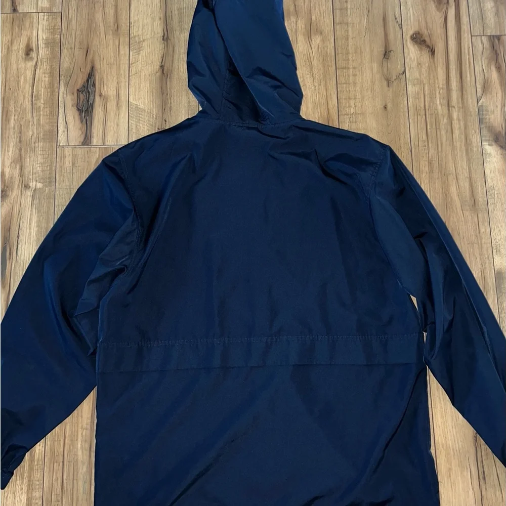 Dark blue champion windbreaker jacket
