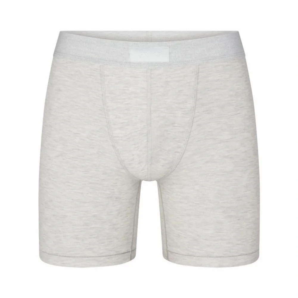 SKIMS Light Gray Boxer Briefs XS NEW