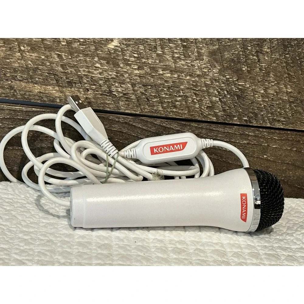 Official Konami‎ Logitech (E-UR20) USB Wired Microphone For Gaming Systems