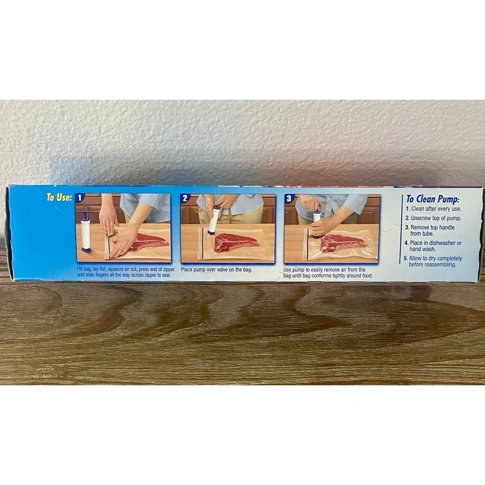 Ziploc count vacuum