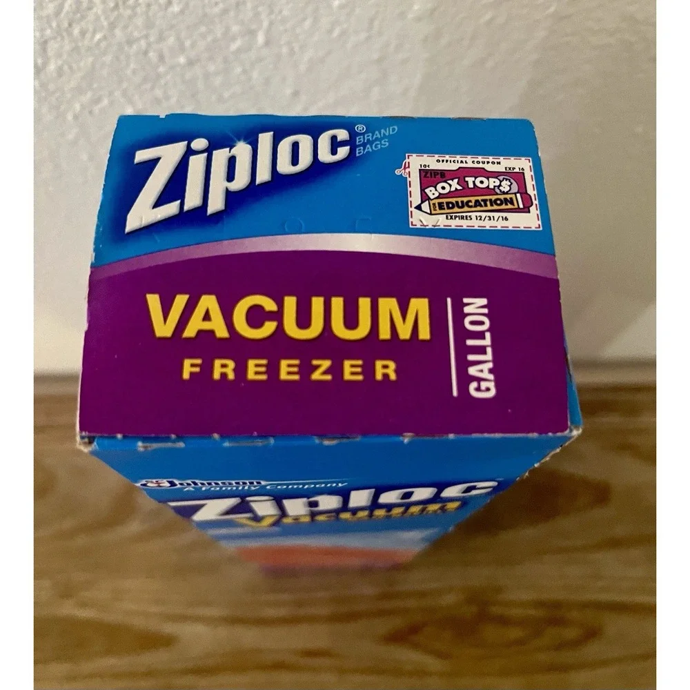 Ziploc count vacuum