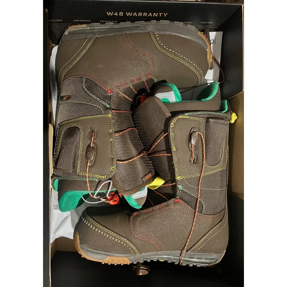 Burton Ruler IRIE-YA MAN Size‎ 8-1/2 Snow Boots NEW