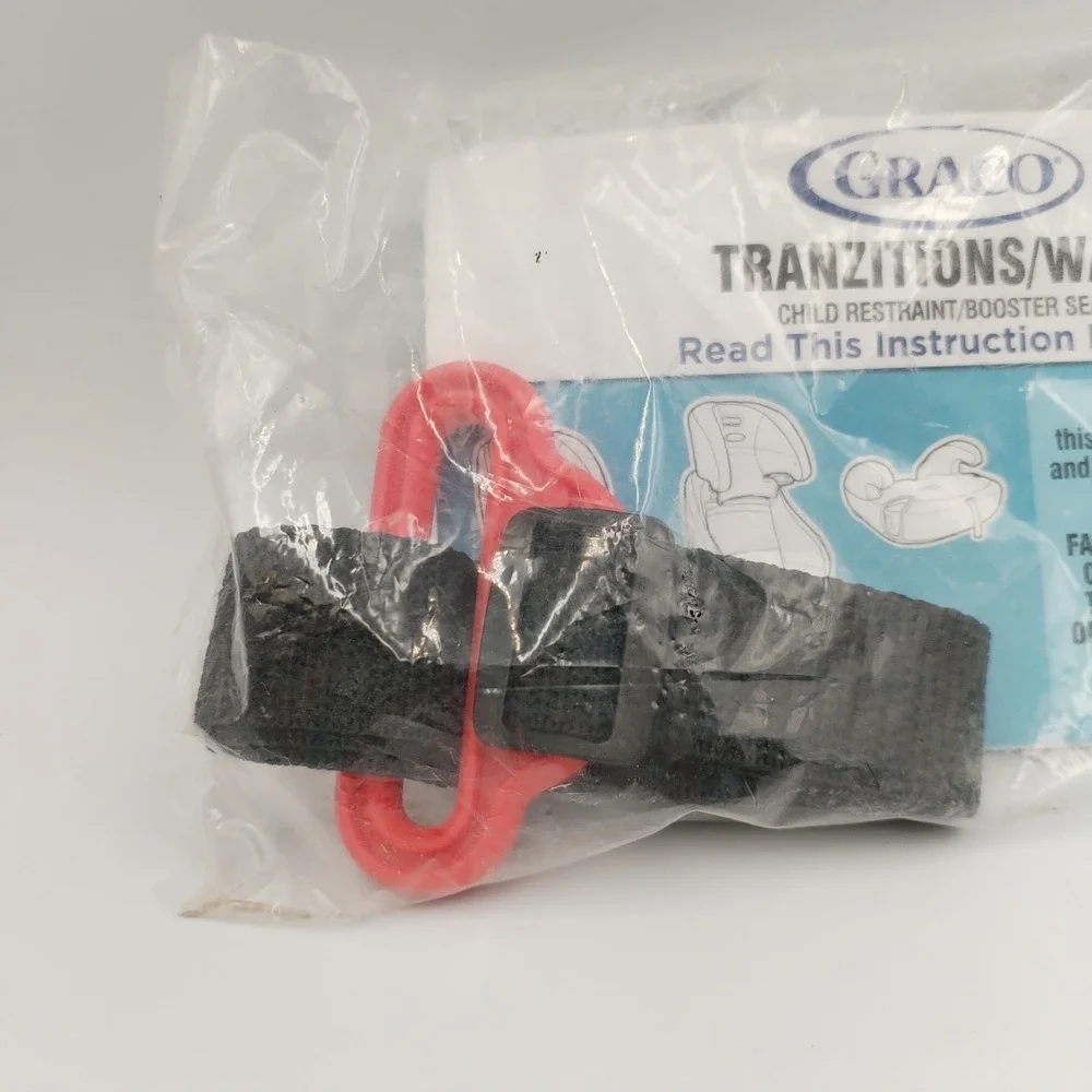 Graco Tranzitions Wayz Car Seat Belt Positioning Clip & Instruction Manual NEW