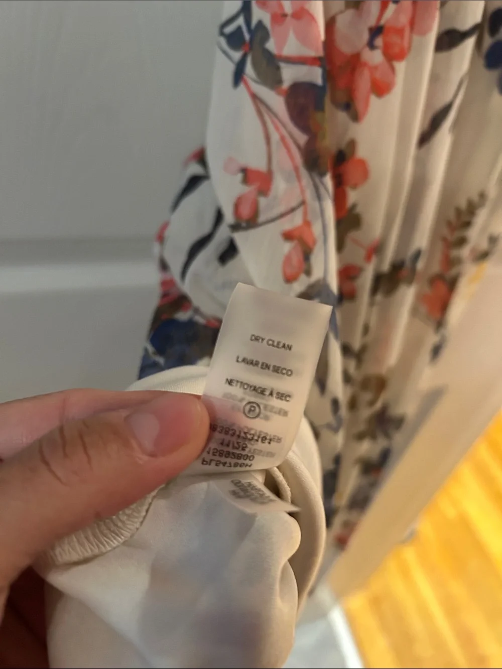 Harper Rose cream wrap