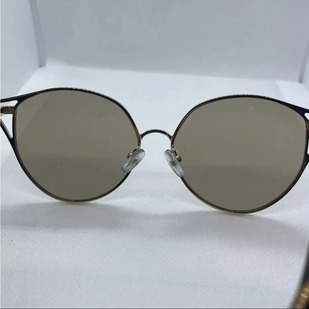 Sonia Sunglasses Ibiza Round Gold Womens