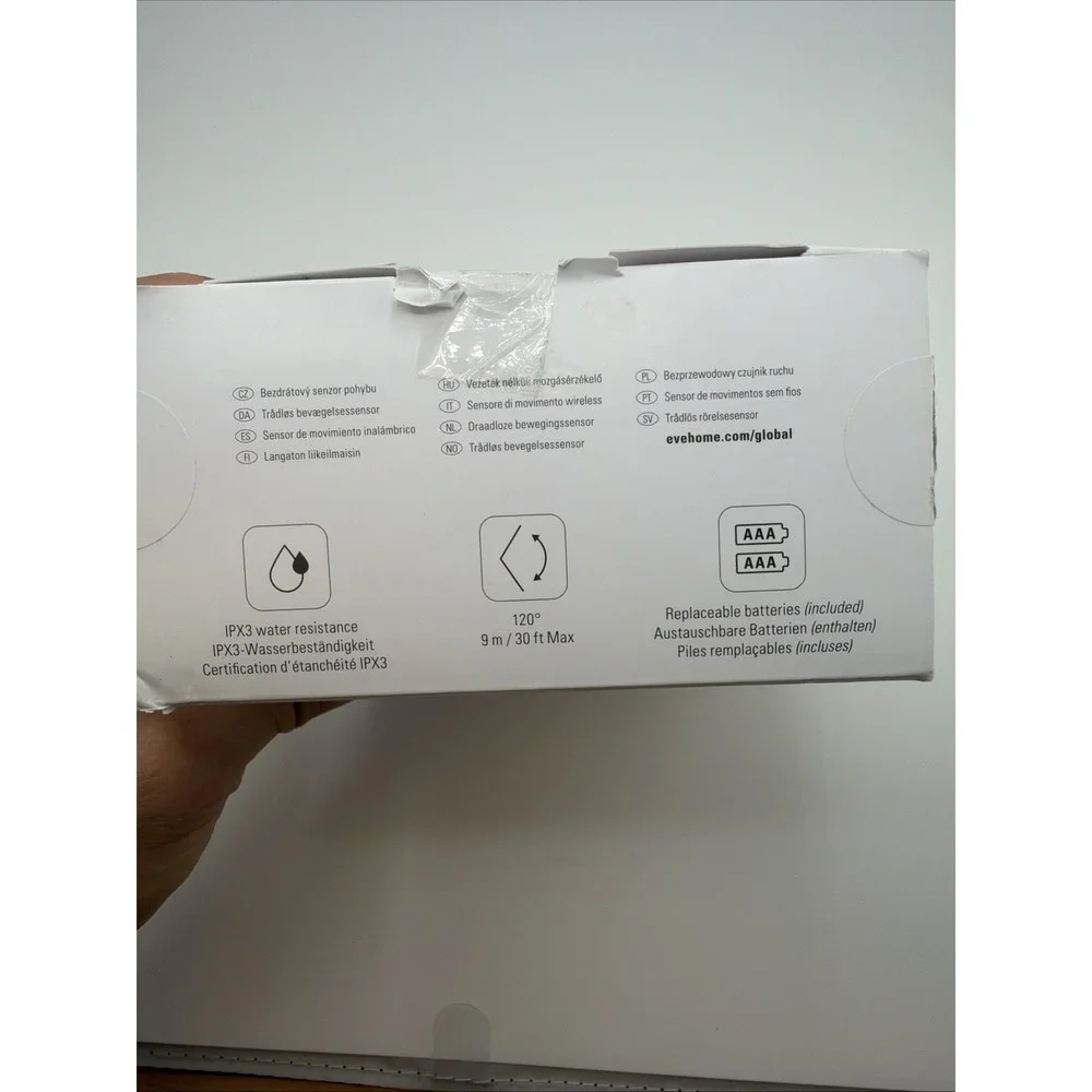 Eve Motion (Matter) Smart Motion Sensor - 1 Pack - White